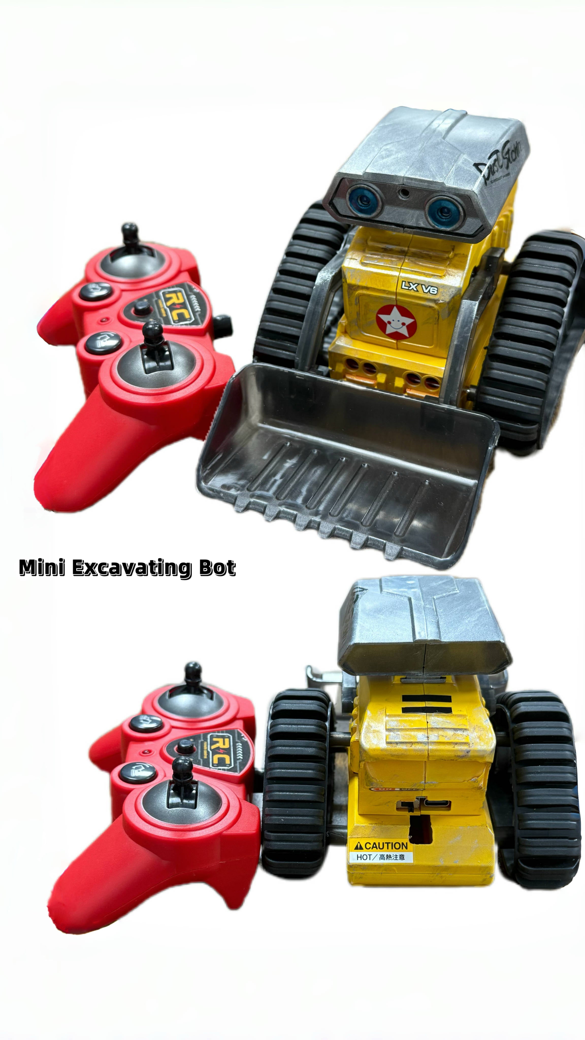 Little remote-controlled robot