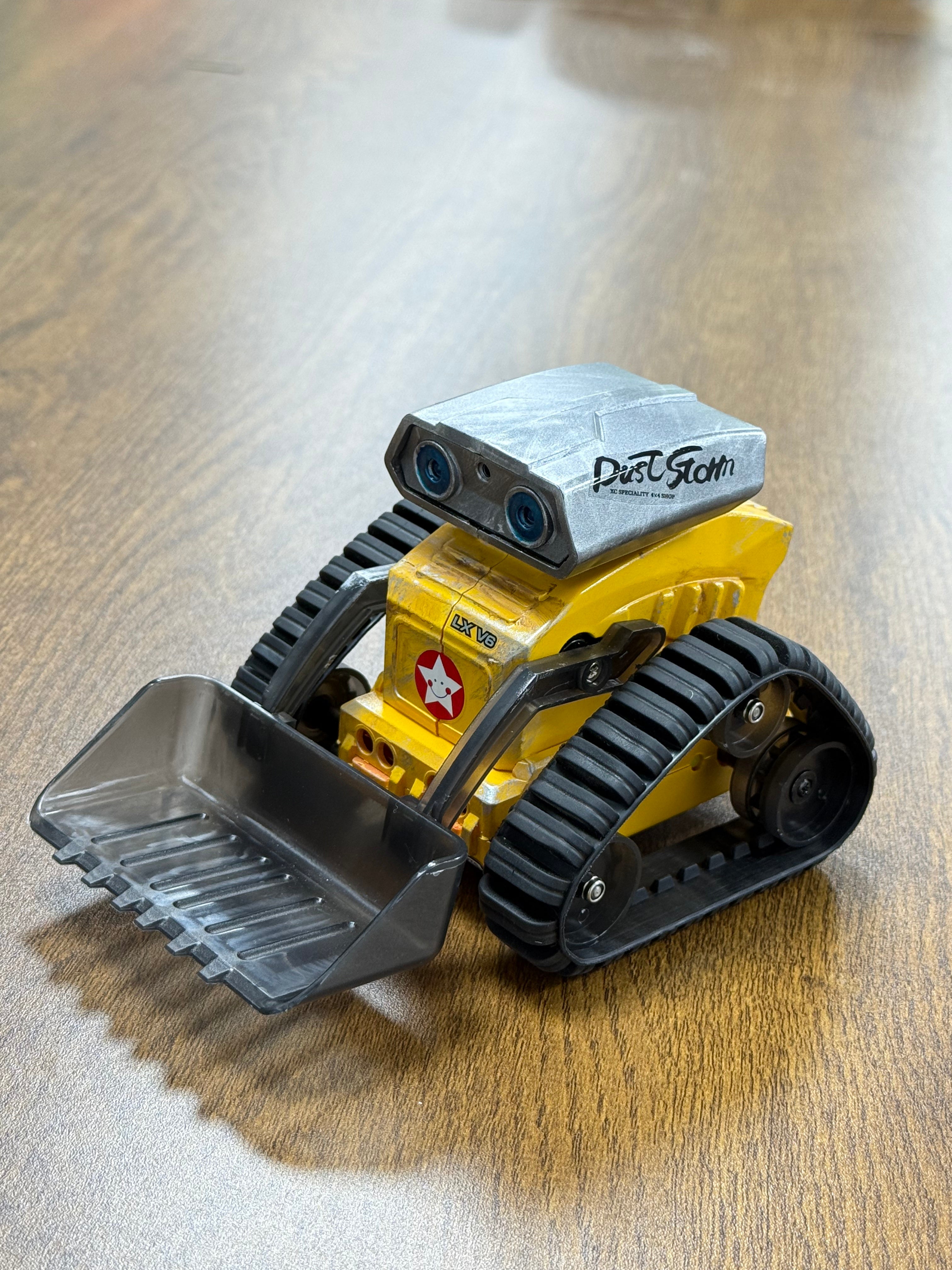 Little remote-controlled robot
