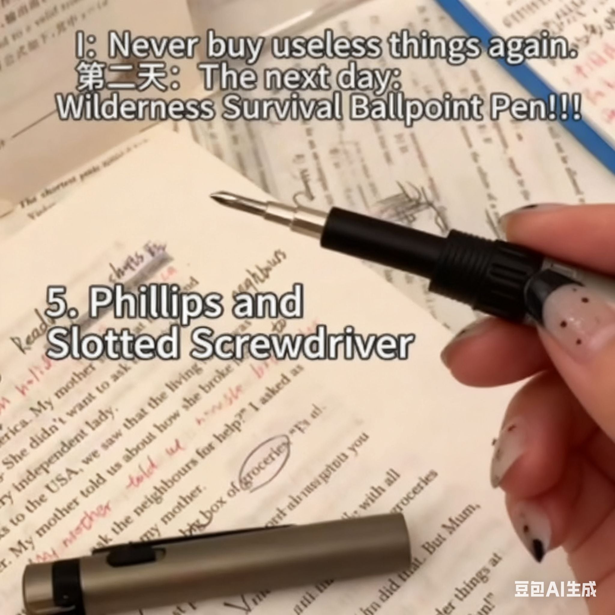 Fashionable multi-function decorative pen