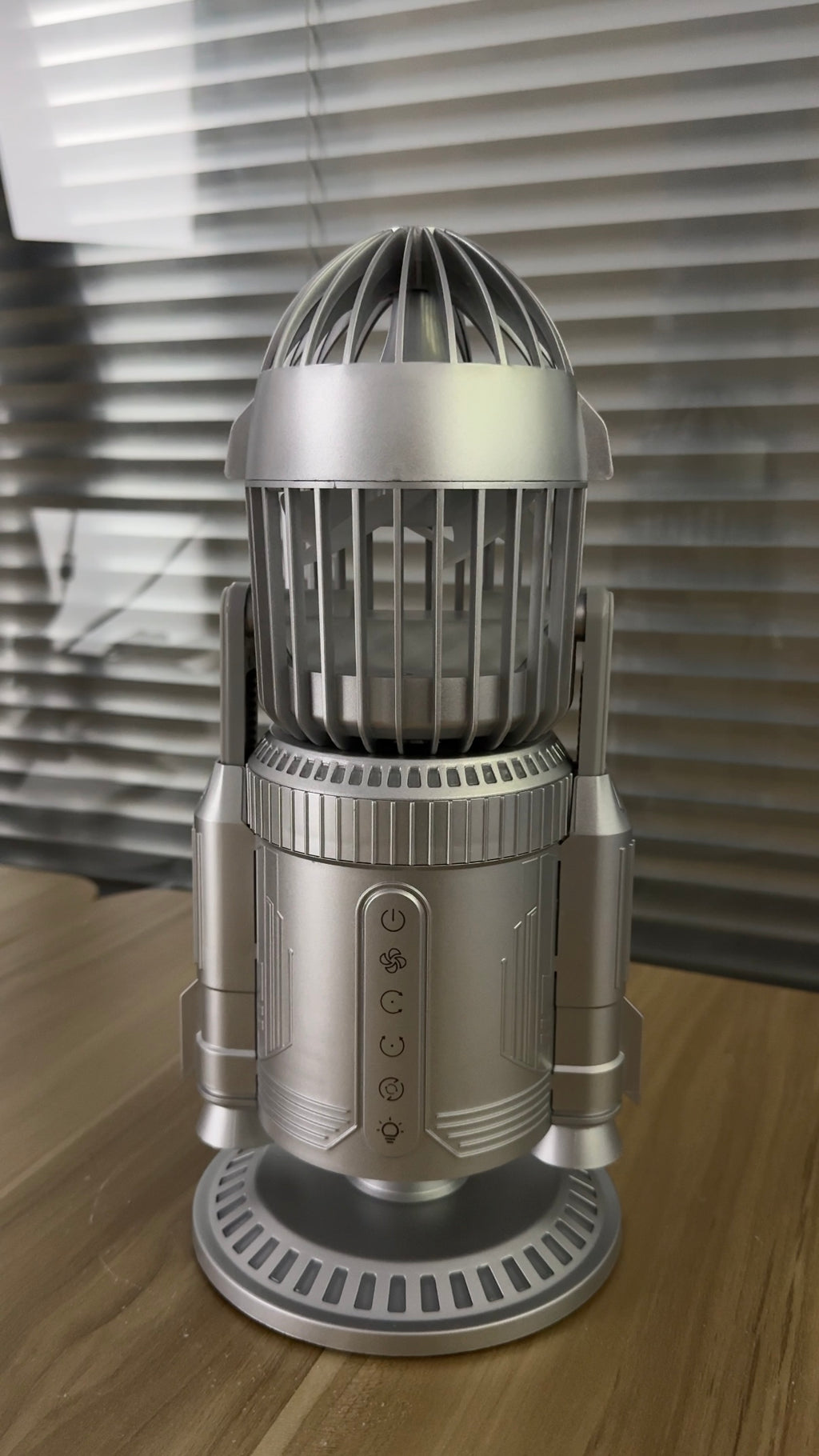 Multifunctional rocket fan