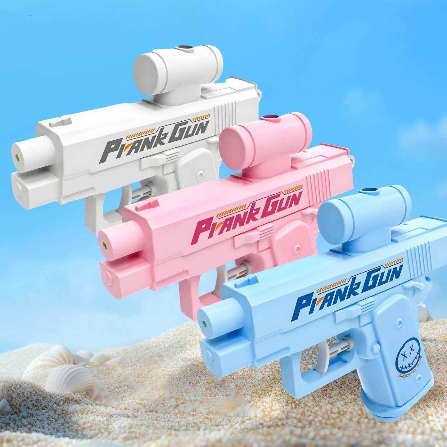 Double-sided reverse water gun