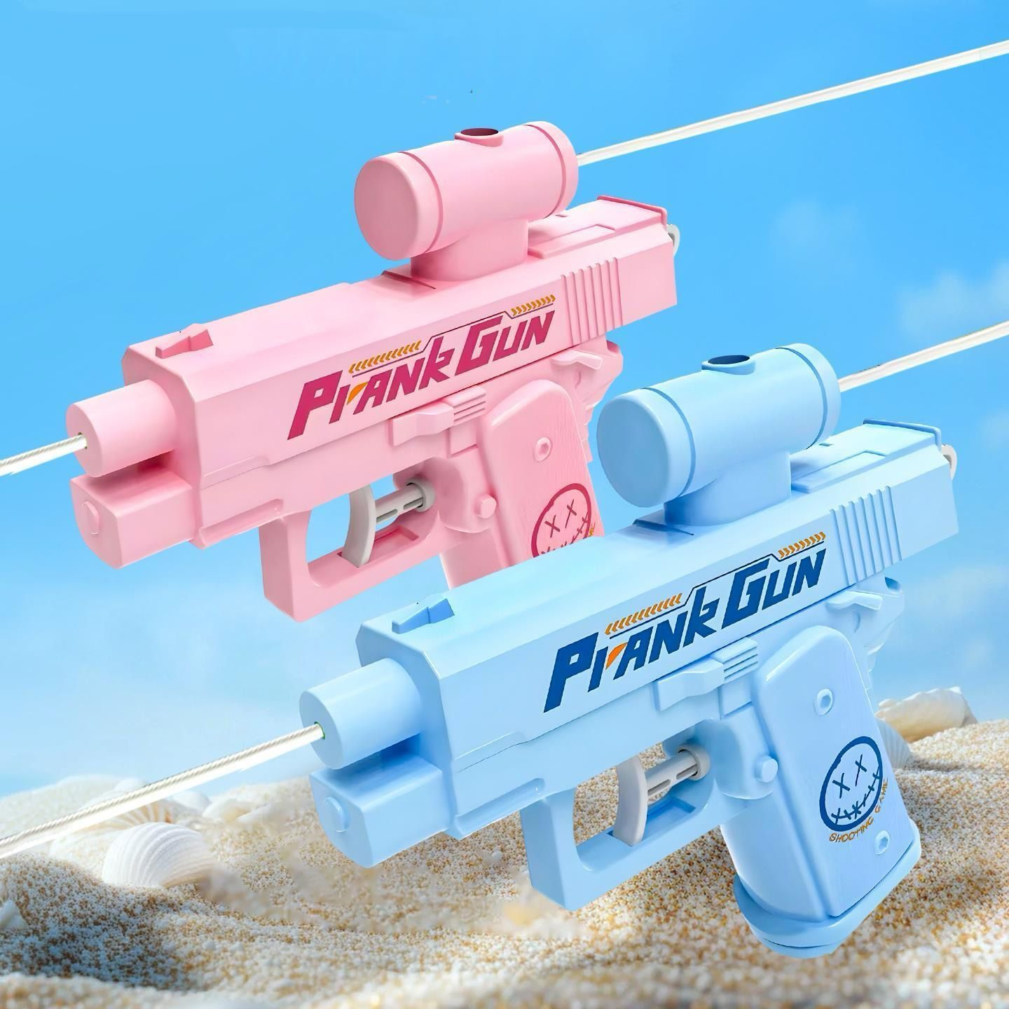 Double-sided reverse water gun